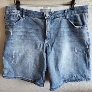 Wit & Wisdom Light Blue Jean Shorts